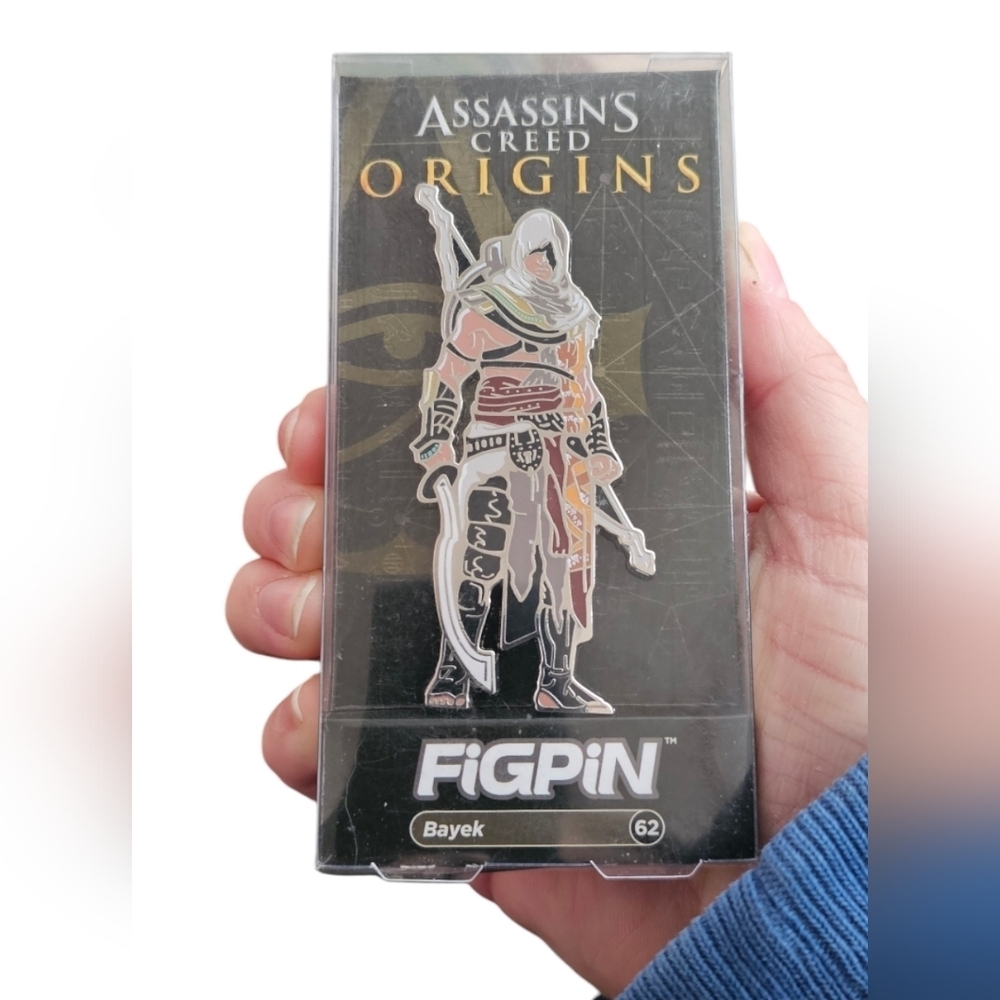 Figpin-2017 Assassin's Creed Origins FigPin Bayek Figurine Gamestop Video Games‍